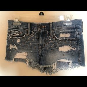 Abercrombie and Fitch denim shorts